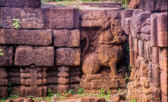 The historic Raibania fort of Balasore Dist , built in the 12th century